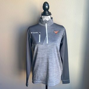 Columbia Golf Texas Longhorns Gray Long-Sleeve Performance Shirt